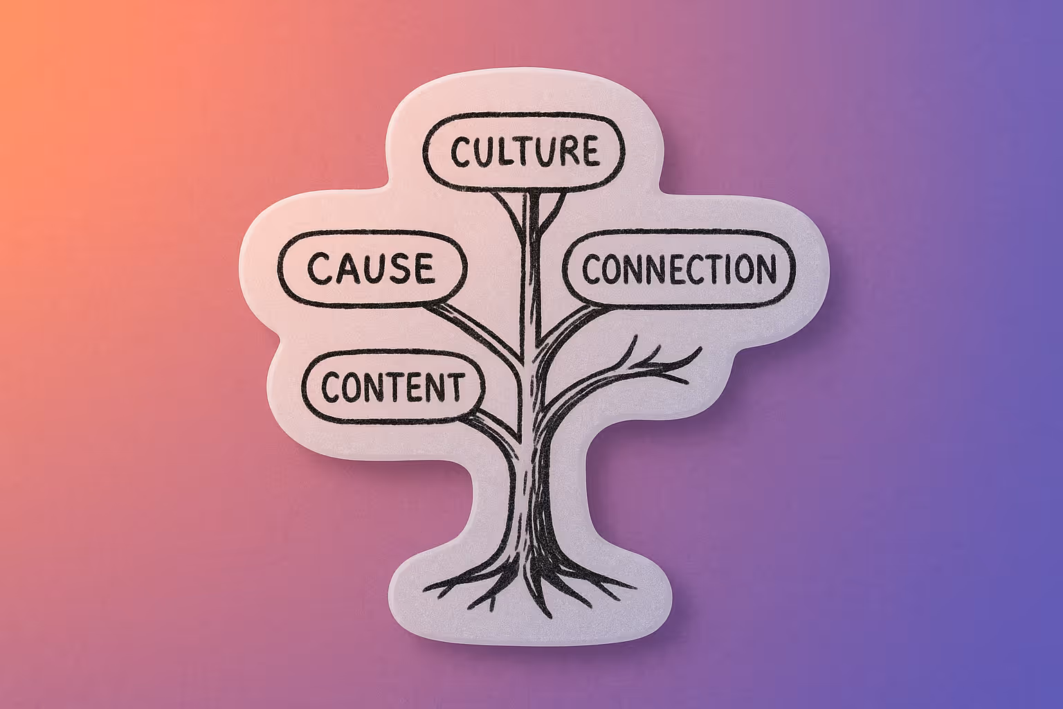 How to build a sticky community